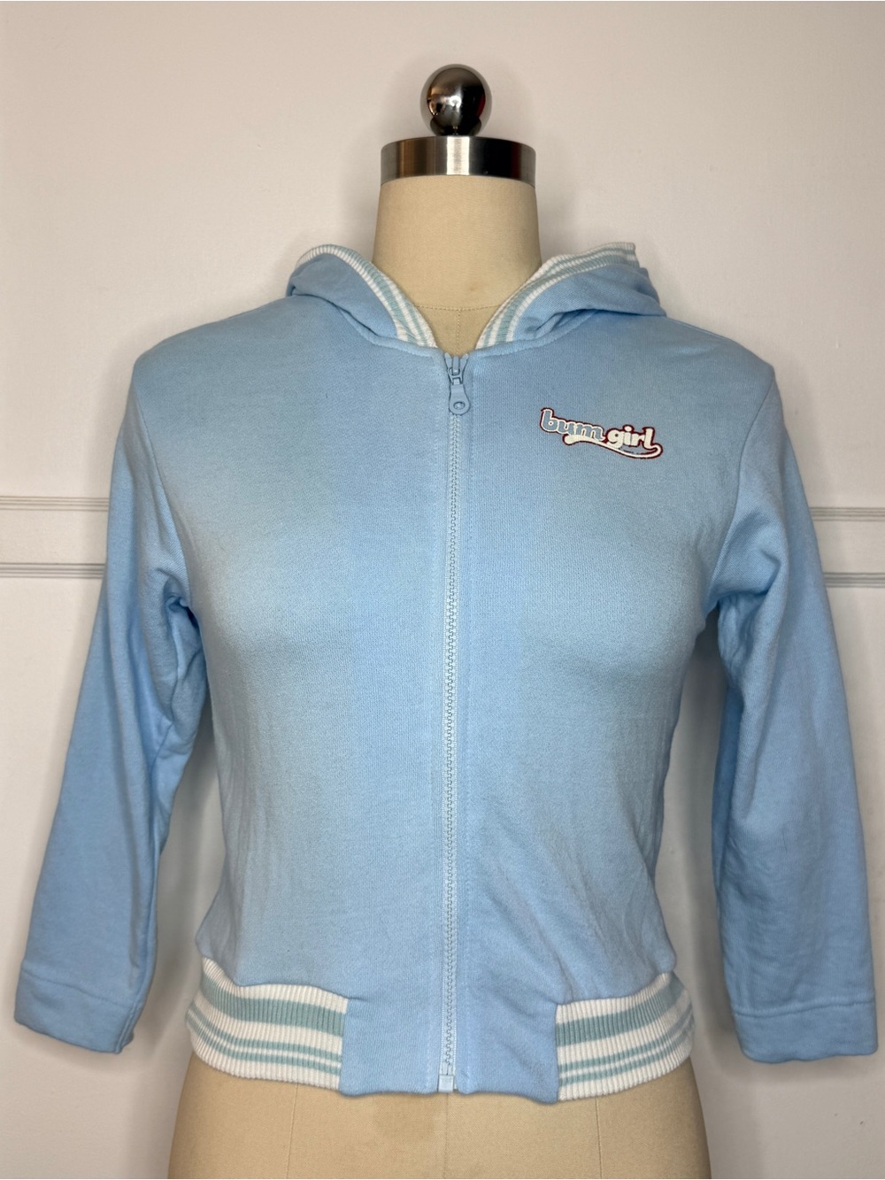 Bum Equipment zip up hoodie